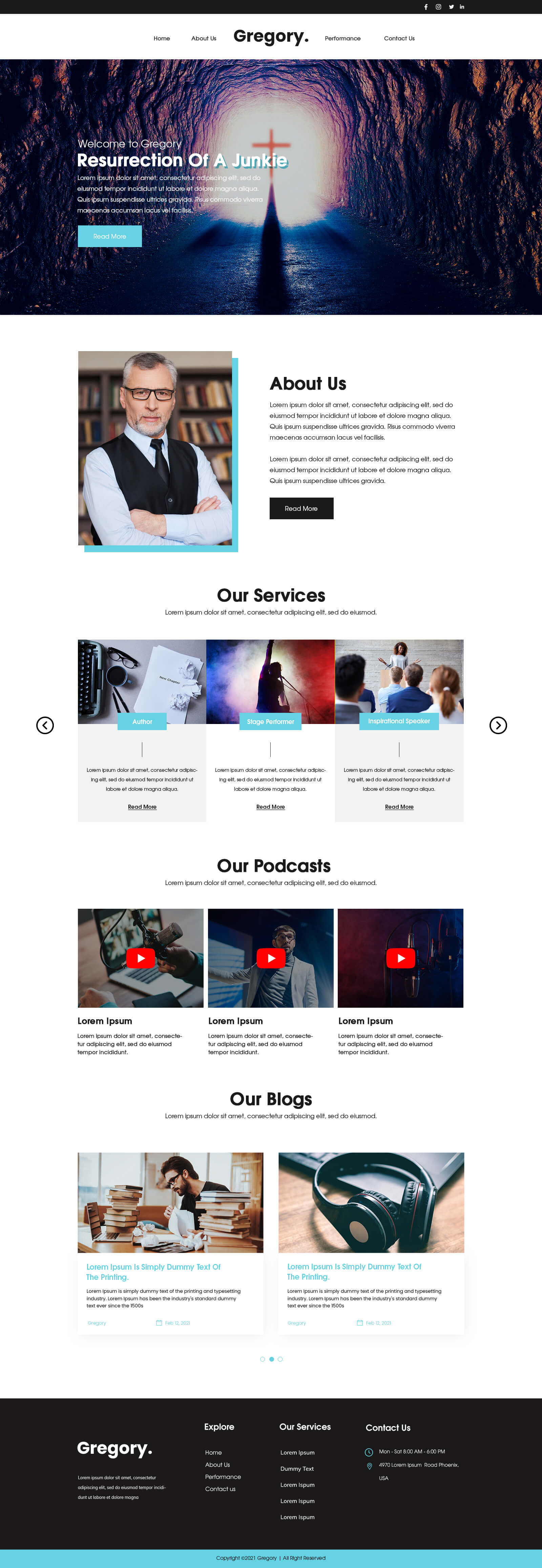Website Project 01 design